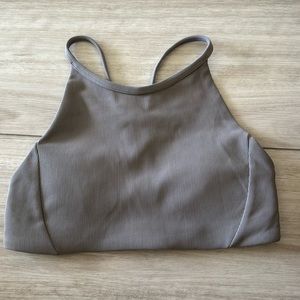 Lululemon open back sports bra size 4